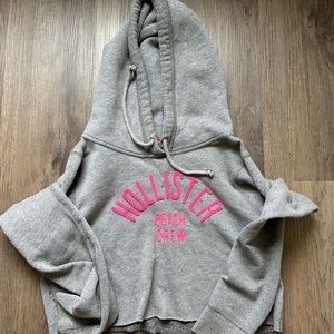 Classic Cropped Hollister Hoodie